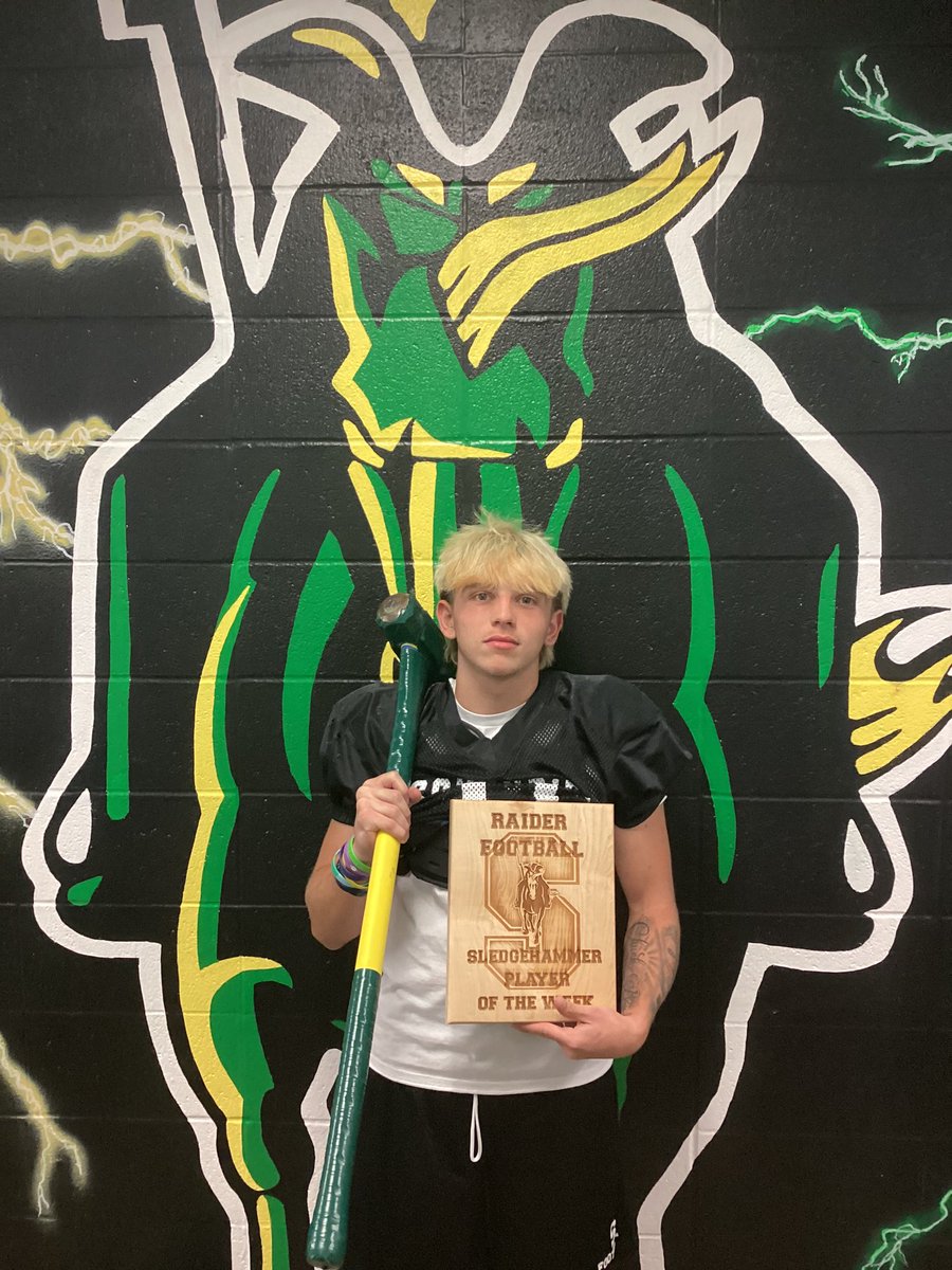 And finally, the Sledgehammer Award Player of the Week: Cole Dyer!