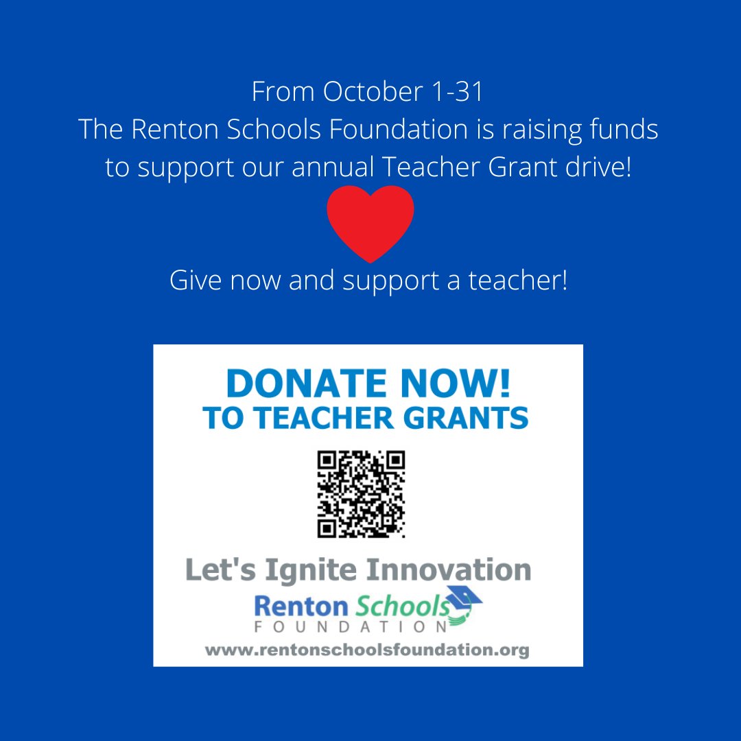 During the month of October any gift given to RSF will go right back into the hands of our educators.   Thank you!

Click on this link: portals.compass-360.org/Compass360WebU…