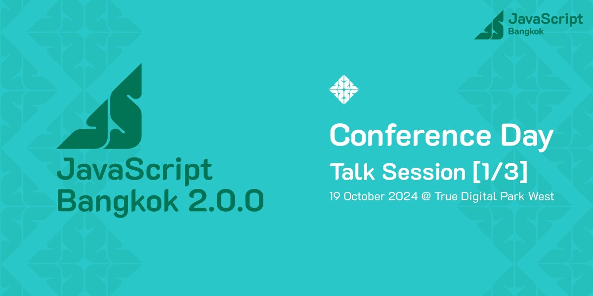 JavaScript Bangkok 2.0.0 tweet media