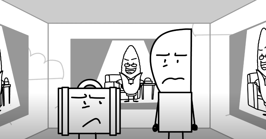 nevl4nd's tweet photo. i love how insanely uncomfortable they look in this storyboard LOL https://t.co/749xVtuMSO