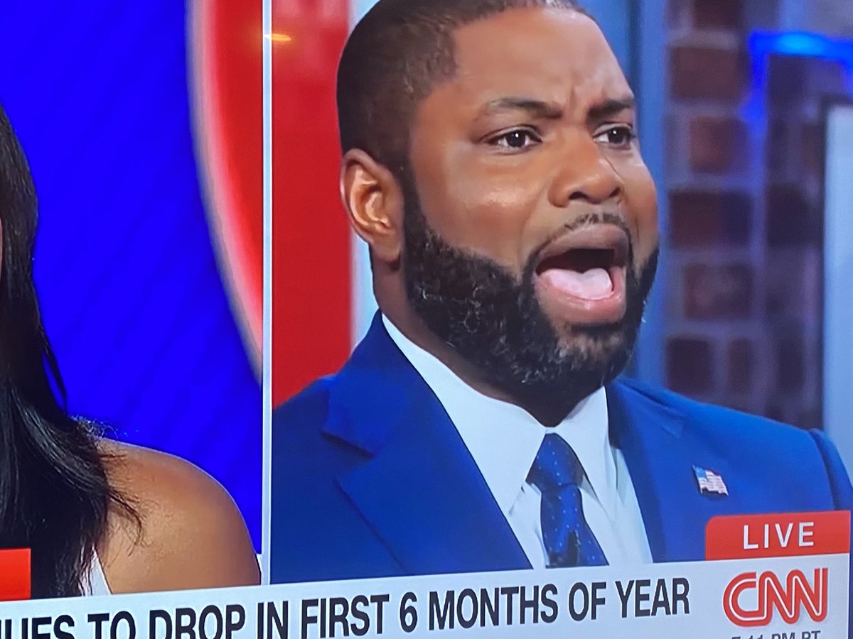 This guy is a fcking weirdo!  <a href="/ByronDonalds/">Byron Donalds</a> Typical Delusional Lying MAGA! <a href="/abbydphillip/">Abby D. Phillip</a> Please NEVER invite this trash of a human being to the table again! <a href="/cnnbrk/">CNN Breaking News</a> <a href="/CNNPolitics/">CNN Politics</a> <a href="/CNN/">CNN</a>