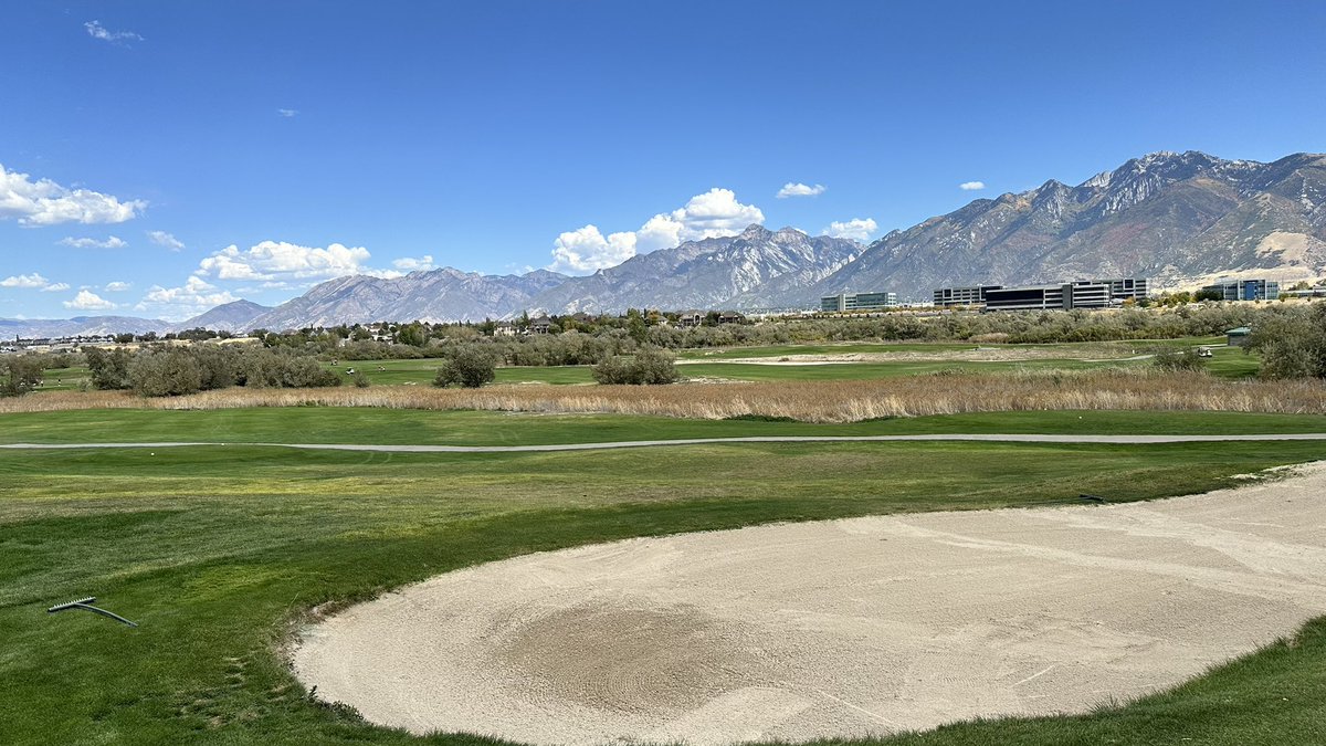 Sunday golf at Riverbend Golf Course! #Golf #utahgolf #utah
