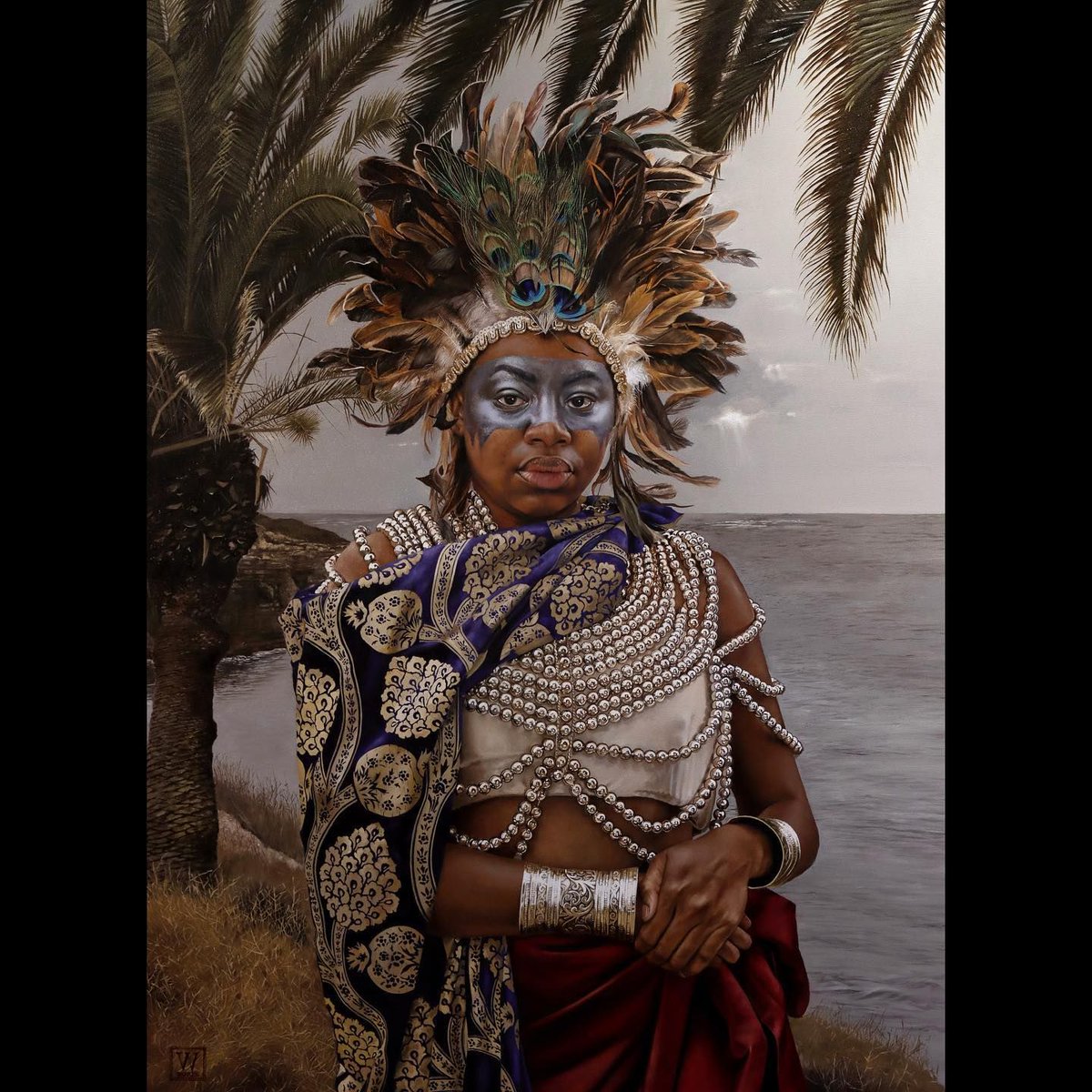 BeautifulBzarre's tweet photo. Stunning! @warrenart : “La Reina Calafia”
Oil on Canvas
48” x 36”
(Private Collection)

#beautifulbizarre #ShawnMichaelWarren #fineart #painting #realism #california #oilpainting #calafia #LaReinaCalafia https://t.co/pZ4IwhiGyz