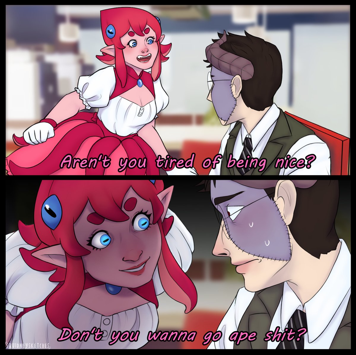 Arnt you tired of being nice <a href="/DiceSilvey/">Dice Silvey 🧟‍♂️🔩 | Frankenstein Vtuber</a> ?