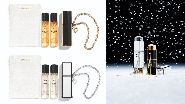 クリスマスコフレ⭐︎シャネル N°5 ロー トワレット パース スプレイ シャネル N°5」2024年クリスマス限定“まるでジュエリー”5の
