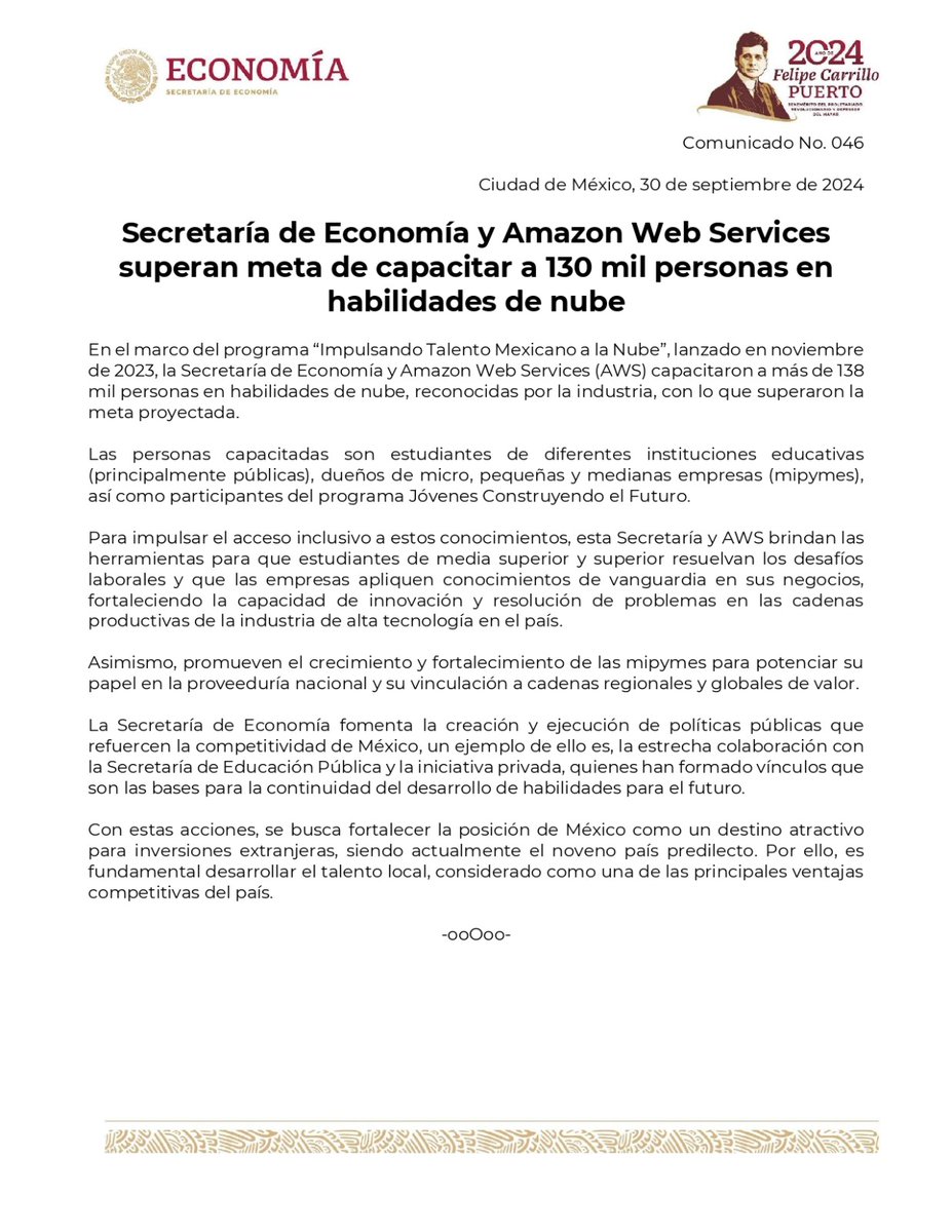 Economía México tweet media