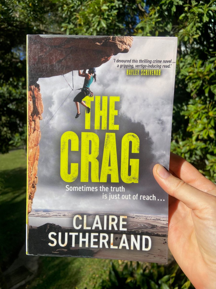 AuthorAllieR's tweet image. Just finished #TheCrag by #aussieauthor Claire Sutherland, a tense crime thriller set in the rock-climbing world in Australia in the Mount Arapiles region.
Immersive, addictive and thrilling! 
Anyone else read this one?