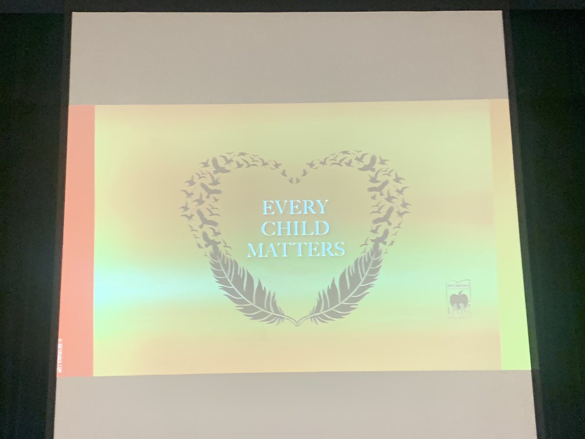 Today <a href="/HOFAM_DPCDSB/">Holy Family DPCDSB</a> students and staff gather to recognize National Day for Truth and Reconciliation.
Chaque enfant compte. 
Every Child Matters.