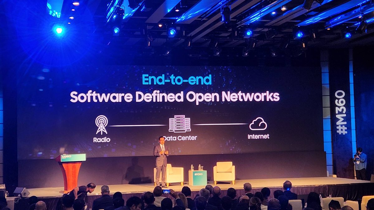 <a href="/Samsung/">Samsung Electronics</a> President and Head of Networks Woojune Kim presented a keynote speech at <a href="/M360series/">GSMA M360 Series</a> APAC 2024, where he shared Samsung’s view on how #AI will affect the future of #telco networks and the importance of virtualization to support AI at every network layer