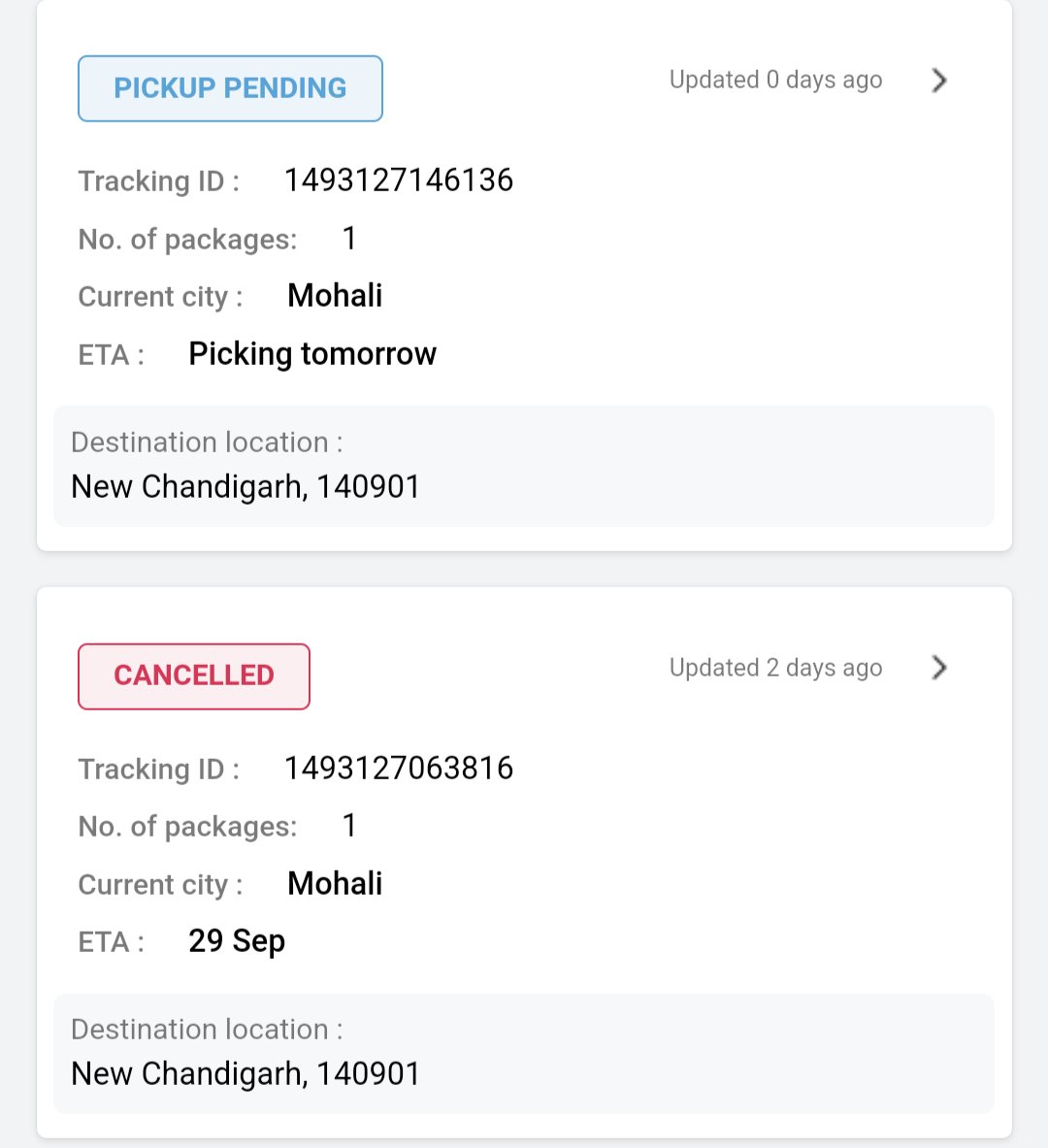 Aditya Babbar (@xaditya) on Twitter photo Hey <a href="/help_delhivery/">helpdesk_delhivery</a>
This return pickup has been pending since 9th September. Your ops team says they don't have a vehicle for it.
<a href="/amazonIN/">Amazon India</a> - Please work with a more professional logistics partner, you are ruining your name with <a href="/delhivery/">Delhivery</a>. Hey <a href="/help_delhivery/">helpdesk_delhivery</a>
This return pickup has been pending since 9th September. Your ops team says they don't have a vehicle for it.
<a href="/amazonIN/">Amazon India</a> - Please work with a more professional logistics partner, you are ruining your name with <a href="/delhivery/">Delhivery</a>.