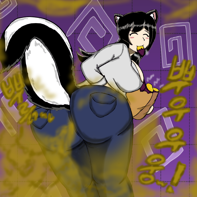 #eproctofilia #fart #방귀 #おなら #girlfart #milffart
Attack of skunk milf 🍠🦨💨