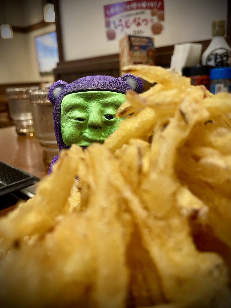 Raptores_W's tweet image. かき揚げの向こうから来た。

#BEH
#26号