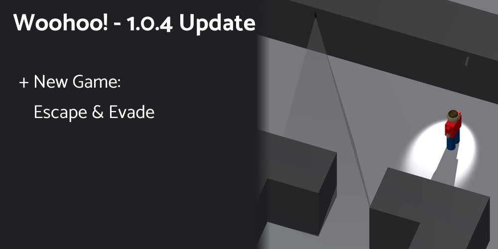 GraySwanGames's tweet photo. Woohoo! update 1.0.4 has been released. New paid game "Escape &amp; Evade".

https://t.co/w9gYxmFMec

#game #games #indiegame #indiegames #indiegamedev #indiegamedeveloper #indiedev https://t.co/xqMeu7fRfy