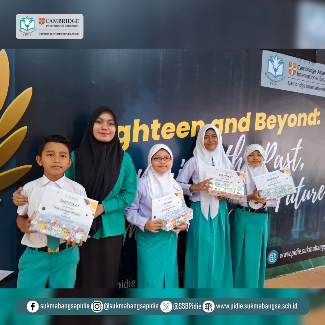 Sekolah Sukma Bangsa Pidie merayakan Hari Statistik Nasional (HSN) yang ke-64.  Kegiatan berupa lomba Rangking Satu untuk jenjang SD, SMP, SMA, dan Guru dan Staff. 
Selain lomba Rangking Satu, lomba Mozaik dan pembuatan Projek Statistik juga turut mewarnai kegiatan tersebut.