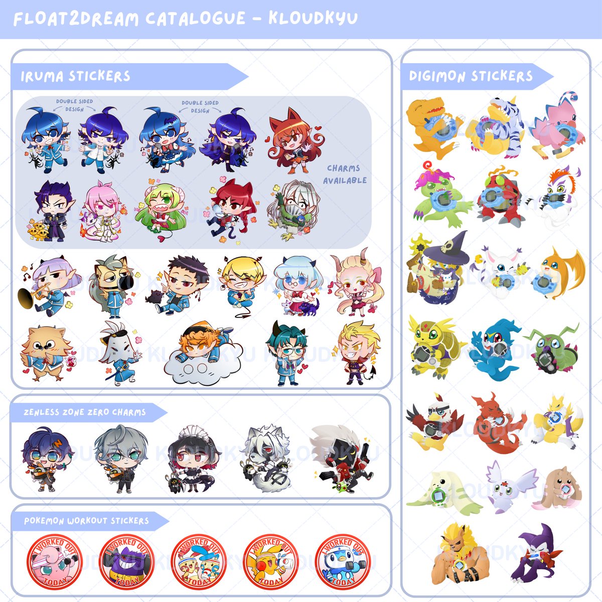 KloudKyu's tweet image. October Month's Catalogue✨

I will be attending w/@FluffyNaps :
LA Comic Con -- Oct 4-6
Mini Art Mart -- Oct 12-13
Fan Con -- Oct 19
YumeCon USA -- Oct 26-27

See you guys there!🙌👏🙏

#lacomiccon #miniartmart #fancon #yumecon #artistalley #artist #artcatalogue #animeconvention