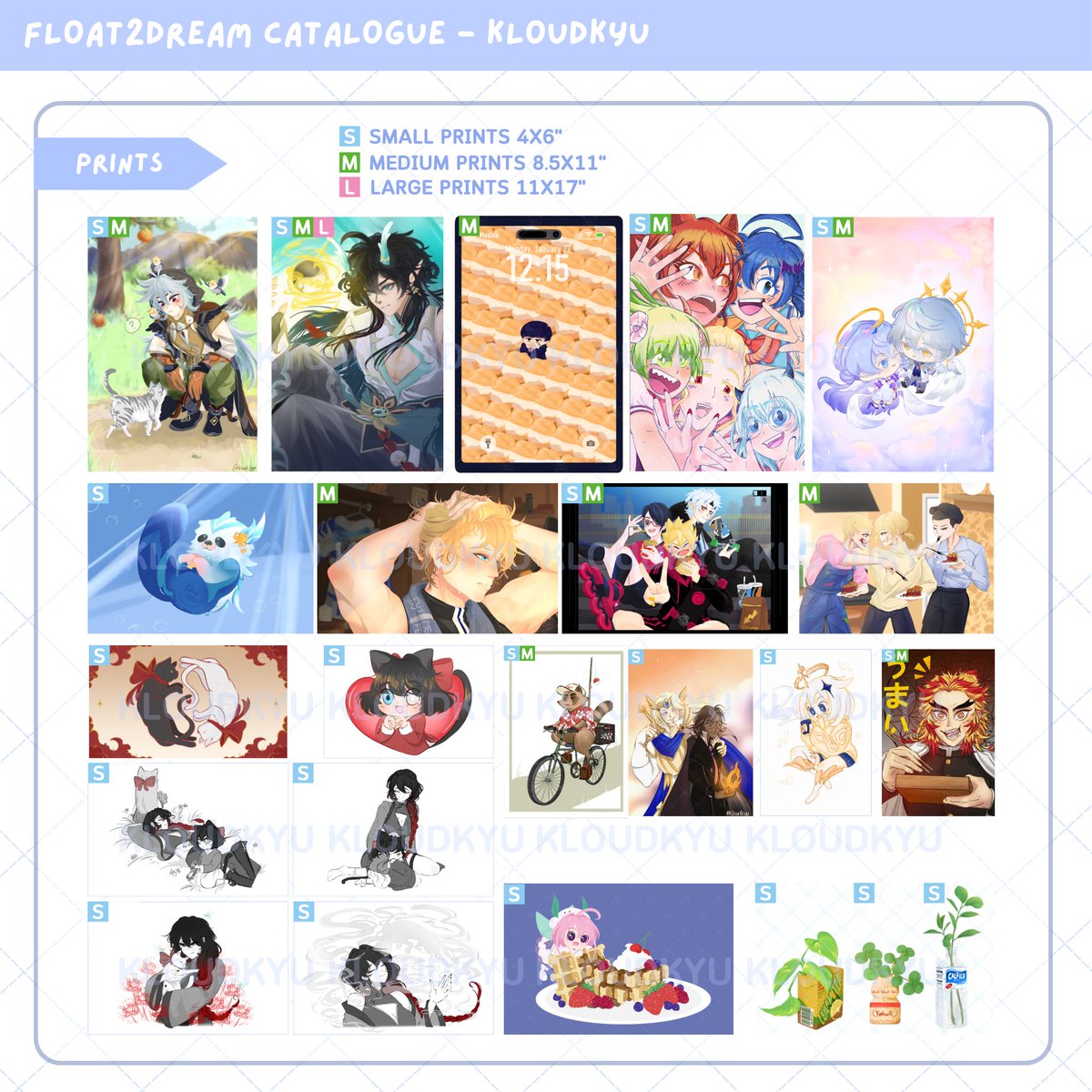 KloudKyu's tweet image. October Month's Catalogue✨

I will be attending w/@FluffyNaps :
LA Comic Con -- Oct 4-6
Mini Art Mart -- Oct 12-13
Fan Con -- Oct 19
YumeCon USA -- Oct 26-27

See you guys there!🙌👏🙏

#lacomiccon #miniartmart #fancon #yumecon #artistalley #artist #artcatalogue #animeconvention