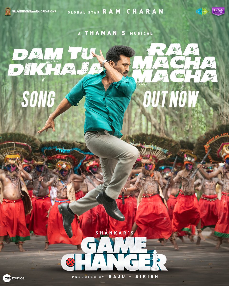anushkaaapandey's tweet photo. I'm stuck on #RaaMachaMacha (GameChanger)! π΅π Playing on loop, can't get enough! ππ #SongOnRepeat #AddictiveTune #RaaMachaMacha #GameChanger #RamCharan https://t.co/9lDCJ1adwH