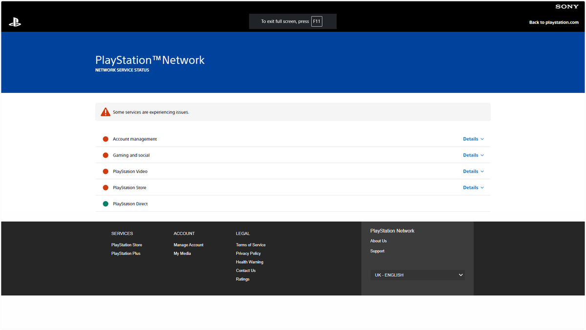 Daminous_Purity's tweet photo. Yes, the #PlaystationNetwork is down!!
Playstation's are currently just electronic bricks right now.
Welcome to the "Always On" digital future where every piece of tech needs internet to work. ๐คฃ
#playstationoutage #psndown
#PlayStation #PSNISDOWN
#PlayStationnetworkdown https://t.co/3xE51UWF9e