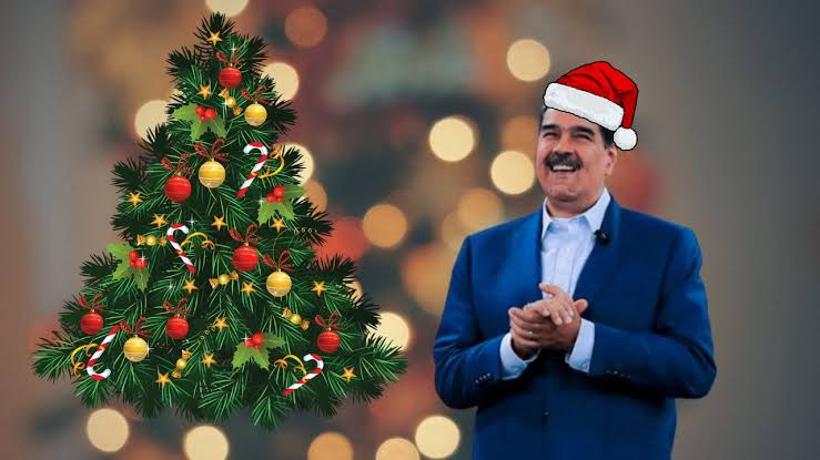 Que pinches nervios, mañana es navidad en Venezuela y aún no tengo listo  el árbol. Lo único que está son las series...... de mentadas para <a href="/NicolasMaduro/">Nicolás Maduro</a>