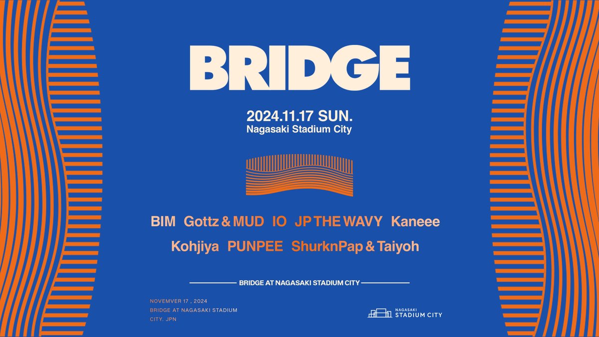 BRIDGE 2024」出演者発表＆チケット一般販売開始✨ 『RAPSTAR2024』で