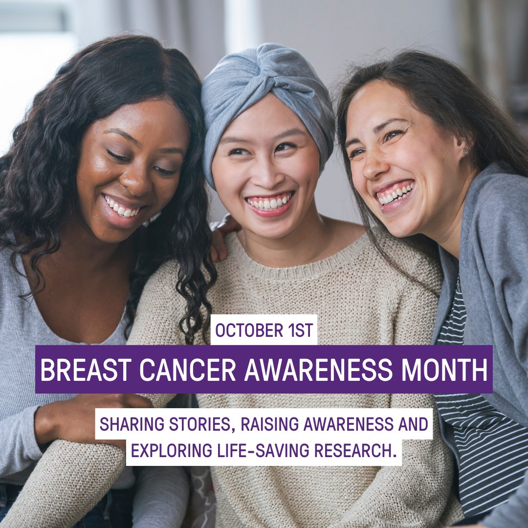 Today marks the beginning of Breast Cancer Awareness Month! 

Thank you to all of our researchers, clinical trial participants and supporters. Without you, our clinical trials research would not be possible!

#nomorelivescutshort