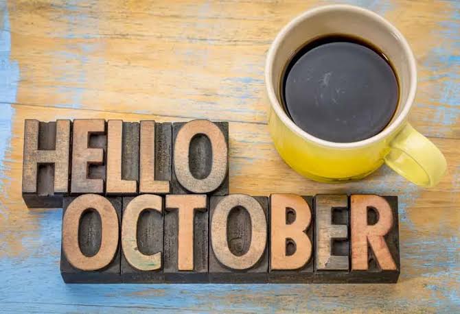 As October begins, embrace new possibilities with faith, trusting God’s promise: "The Lord will be with you; He will never leave you nor forsake you" (Deuteronomy 31:8). Let this month be filled with growth, peace, and His guidance.