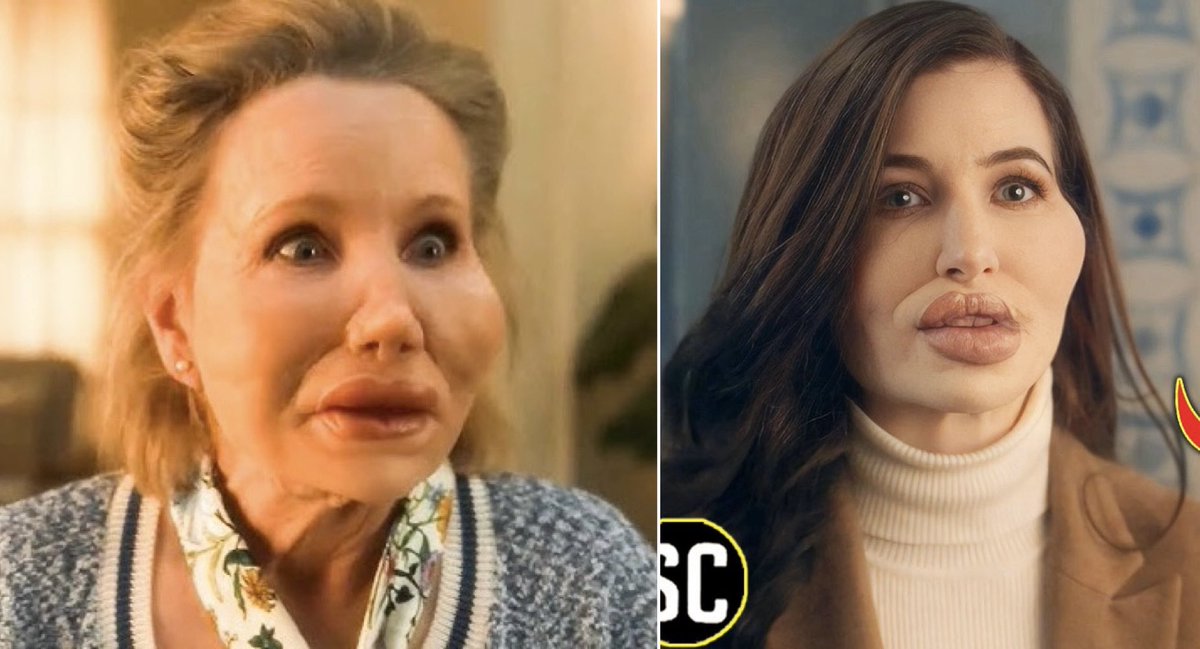 MorlockMike's tweet image. So what’s with that wine they drink in Agatha episode 3 that turns the cast into women from Staten Island?