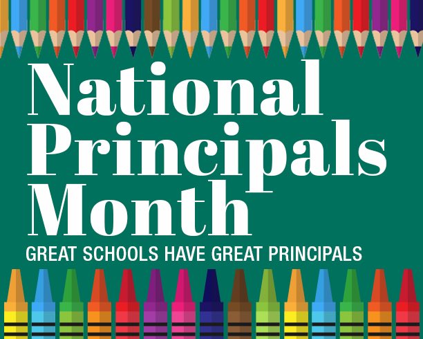 KSPrincipals's tweet image. October is National Principals month. To all the principals who lead their schools daily, taking on what comes their way, being their for students, supporting staff, and building a community and culture to foster the growth and development of kids, THANK YOU. 

@USAKansas