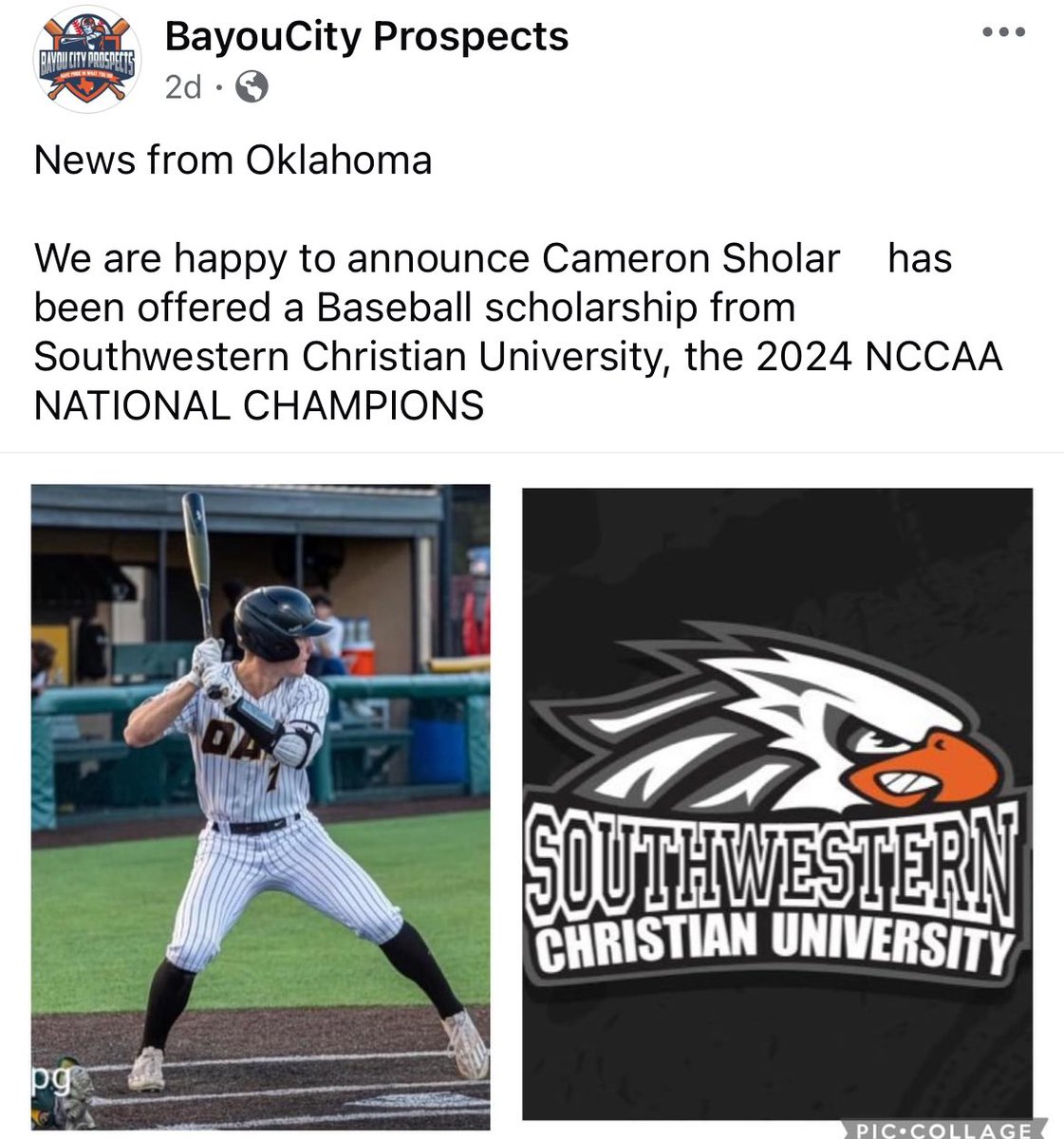 Cameron Sholar tweet media