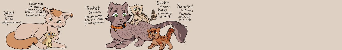Res456's tweet image. I really like my clengen kitties :3
