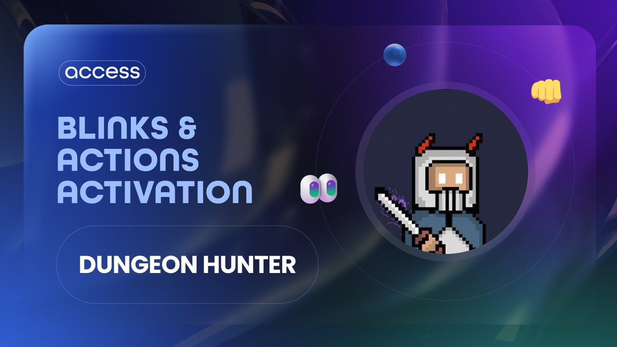 Access Protocol (@accessprotocol) on Twitter photo If you love pixel art that tells a story and brings both everyday life and fantasy to new dimensions, now is the perfect time to join <a href="/Dunge0nHunter/">Dunge◎nHunter👾</a>’s adventure.
Stake today, dive into their pixel universe, and collect one-of-a-kind artworks! If you love pixel art that tells a story and brings both everyday life and fantasy to new dimensions, now is the perfect time to join <a href="/Dunge0nHunter/">Dunge◎nHunter👾</a>’s adventure.
Stake today, dive into their pixel universe, and collect one-of-a-kind artworks!