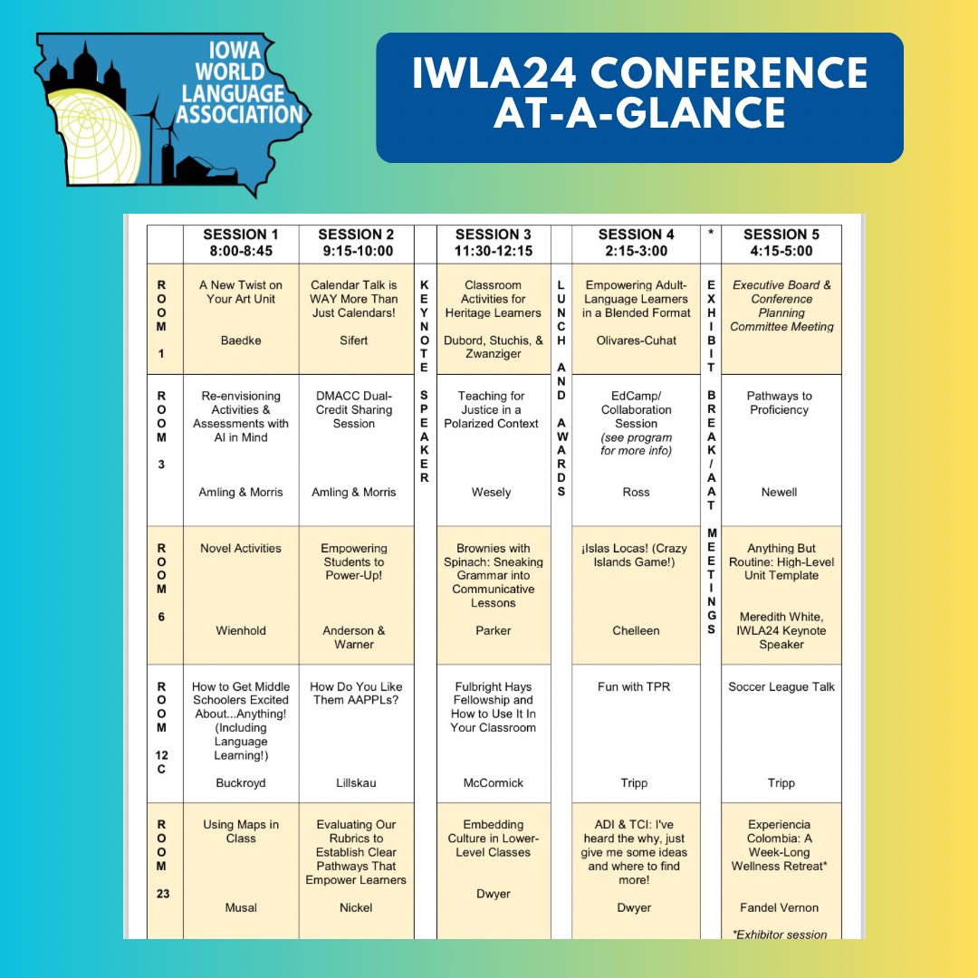 IWLA - Iowa World Language Association tweet media