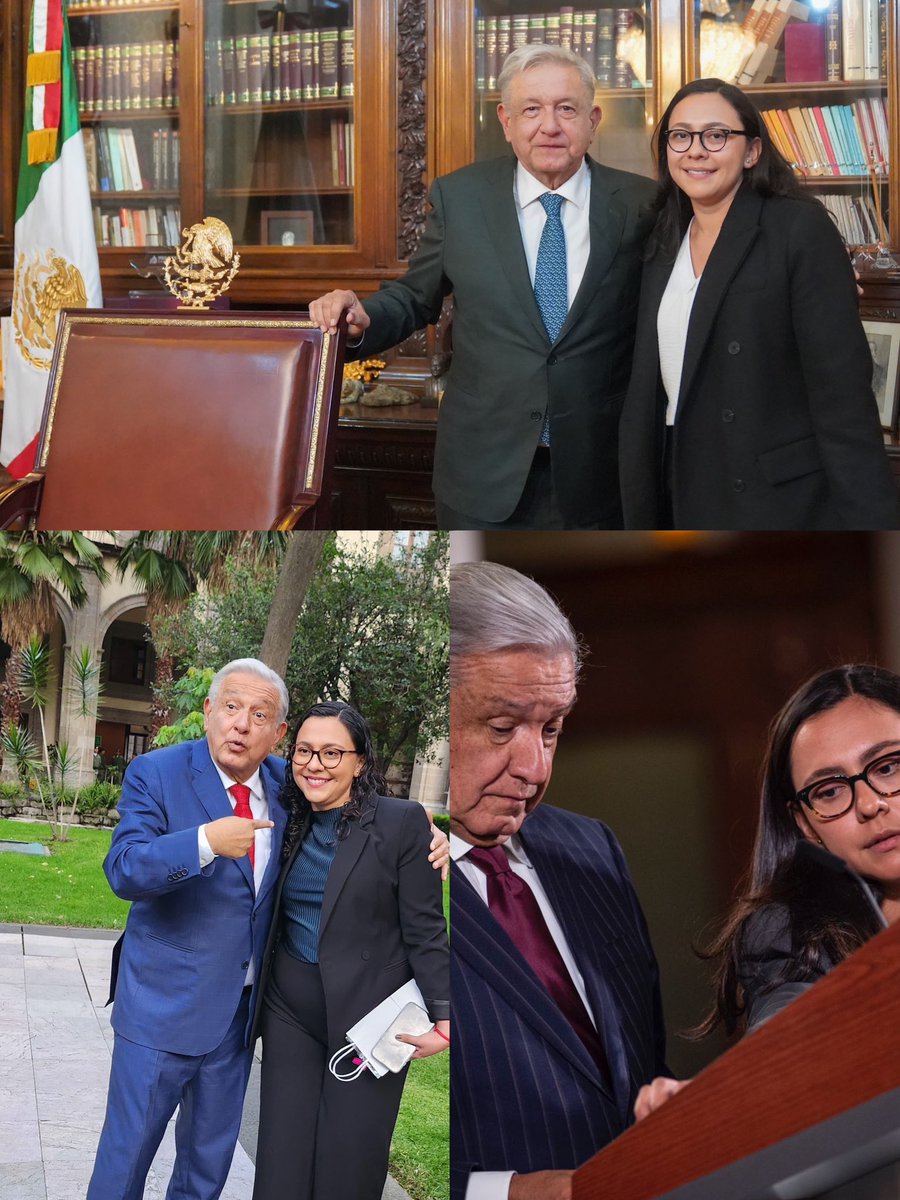 Presidente <a href="/lopezobrador_/">Andrés Manuel</a>

Su amor por el pueblo y su firme confianza en las nuevas generaciones nos obligan a reafirmar nuestro compromiso con la honestidad, la tenacidad y el valor.

¡Gracias Presidente, hasta siempre!