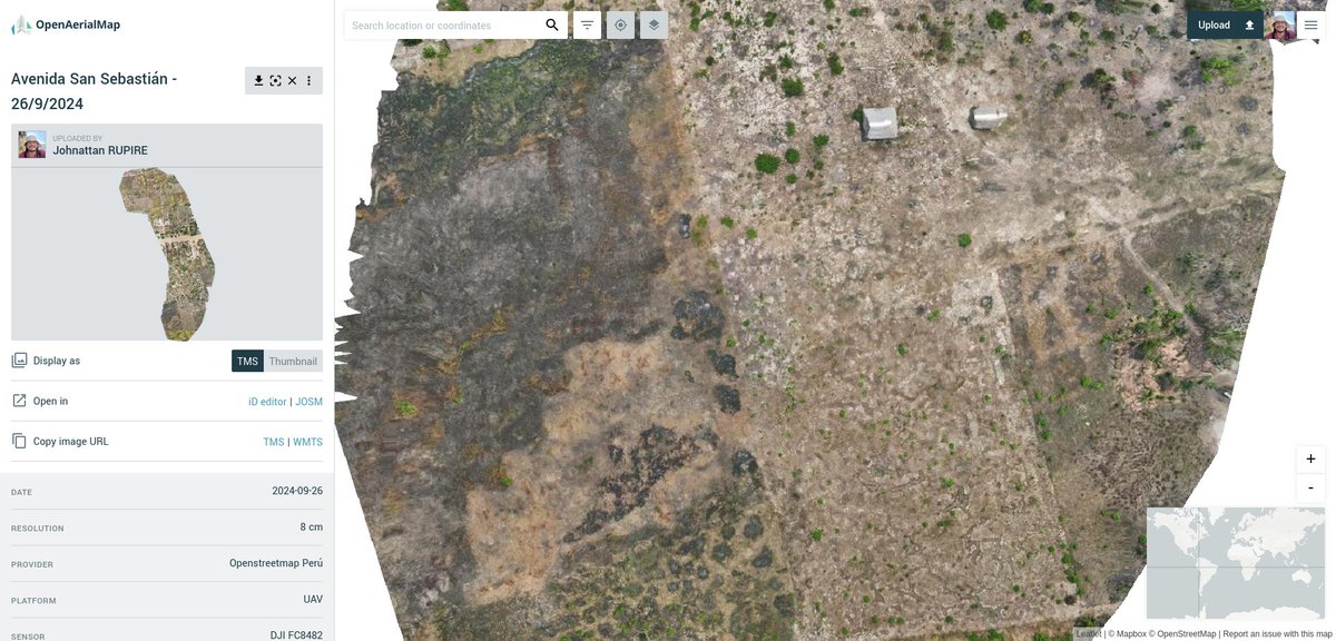 OpenStreetMap Perú tweet media