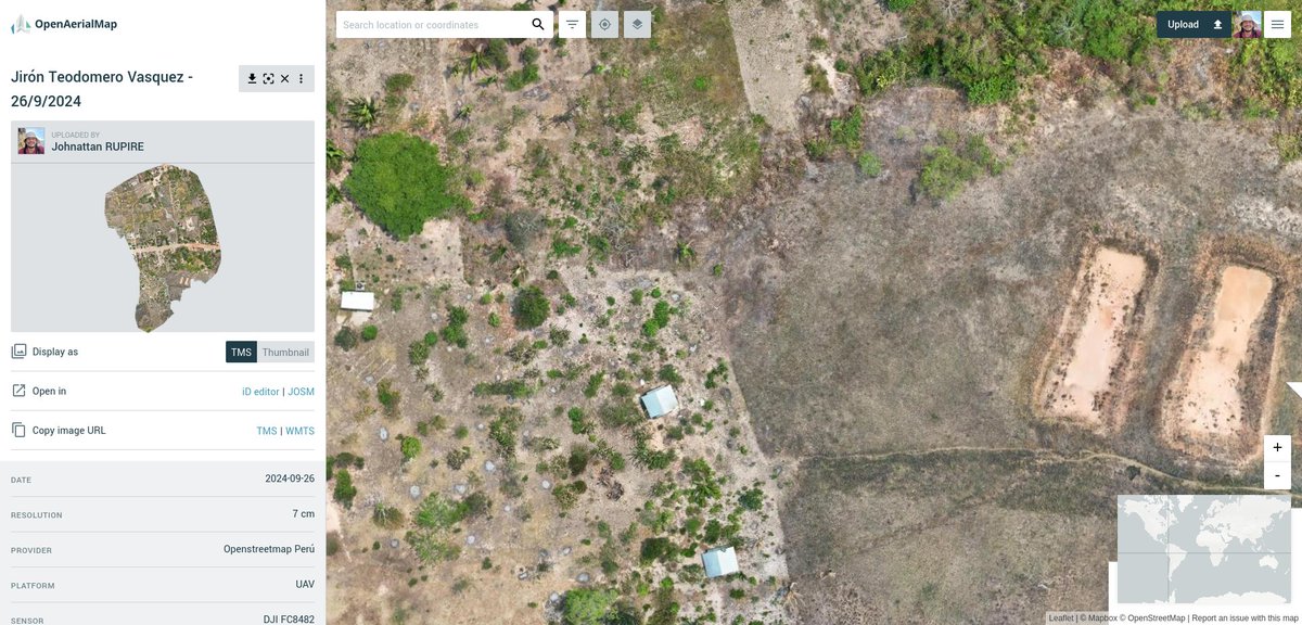 OpenStreetMap Perú tweet media