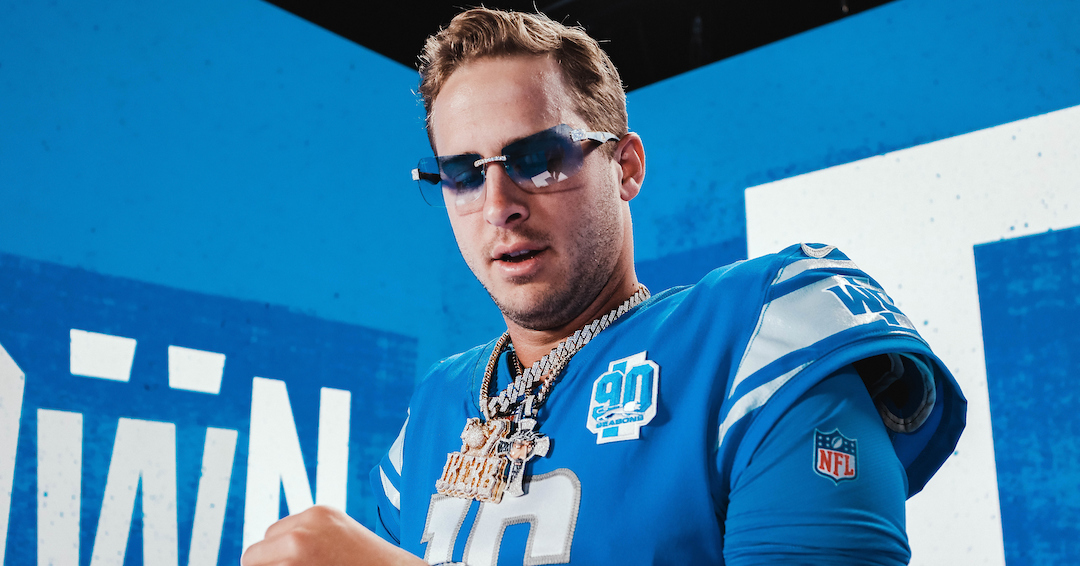 Jared Goff TD catches: 1
Jared Goff incompletions: 0