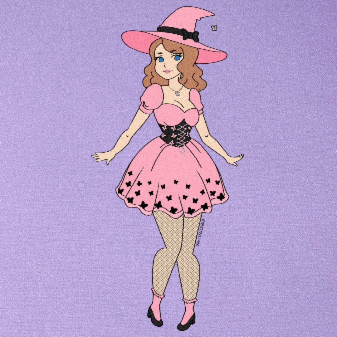 Hylian_Witch's tweet image. Work in progress of @Princesssaratv’s witchsona 💖
Collab with @Xarinesca 
#witch #witchsona #pinkwitch #MooncraftCoven