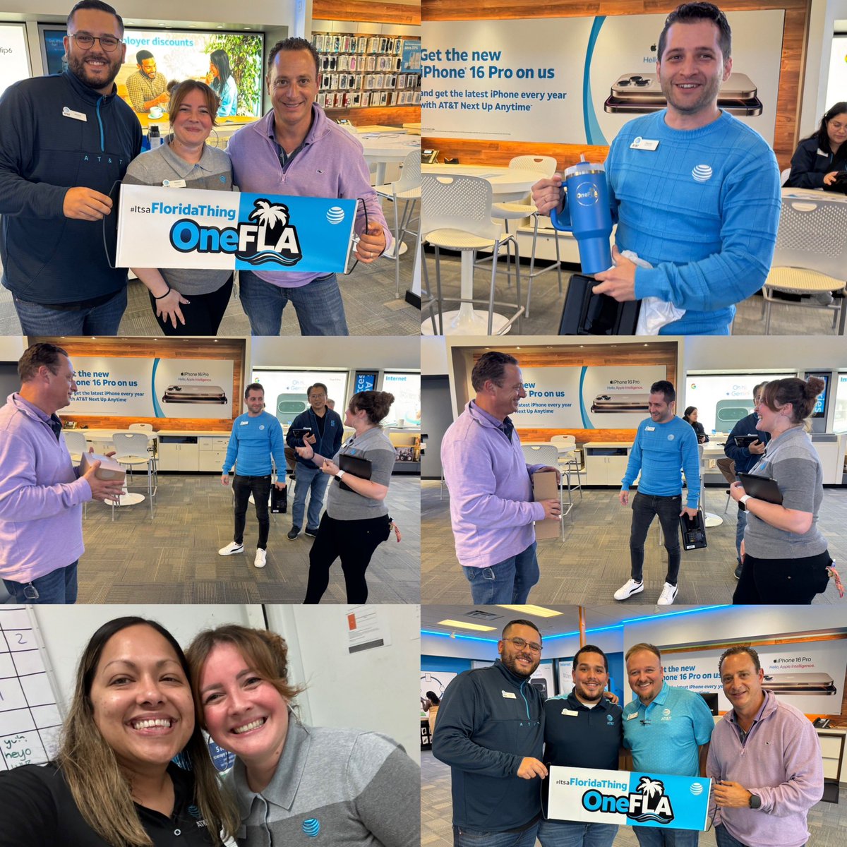 Kicking off SCFW the OneFLA way! Hanging out with the North Florida Fighters in Jacksonville! #OneFLA 😎🌴#LifeAtATT #ItsAFloridaThing #SCFW24