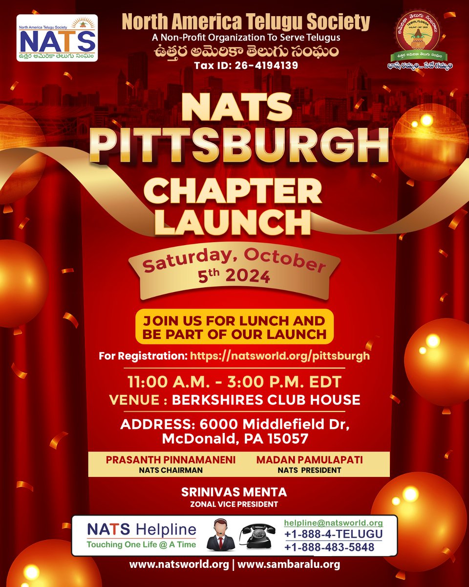 NATS Pittsburg Chapter launch!!!