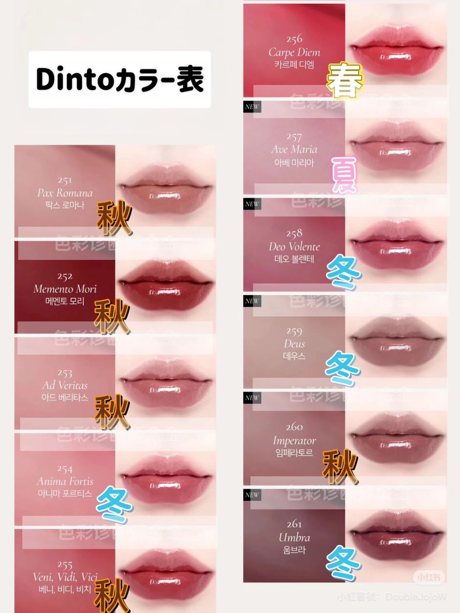 Ddb6Q6's tweet photo. Dintoのこれめっちゃわかりやすい‼️🥺
買う時いつもパーソナルカラーで迷うのでありがたい。。　参考に貼っとくᝰ✍︎ https://t.co/FKWcU1DsWI