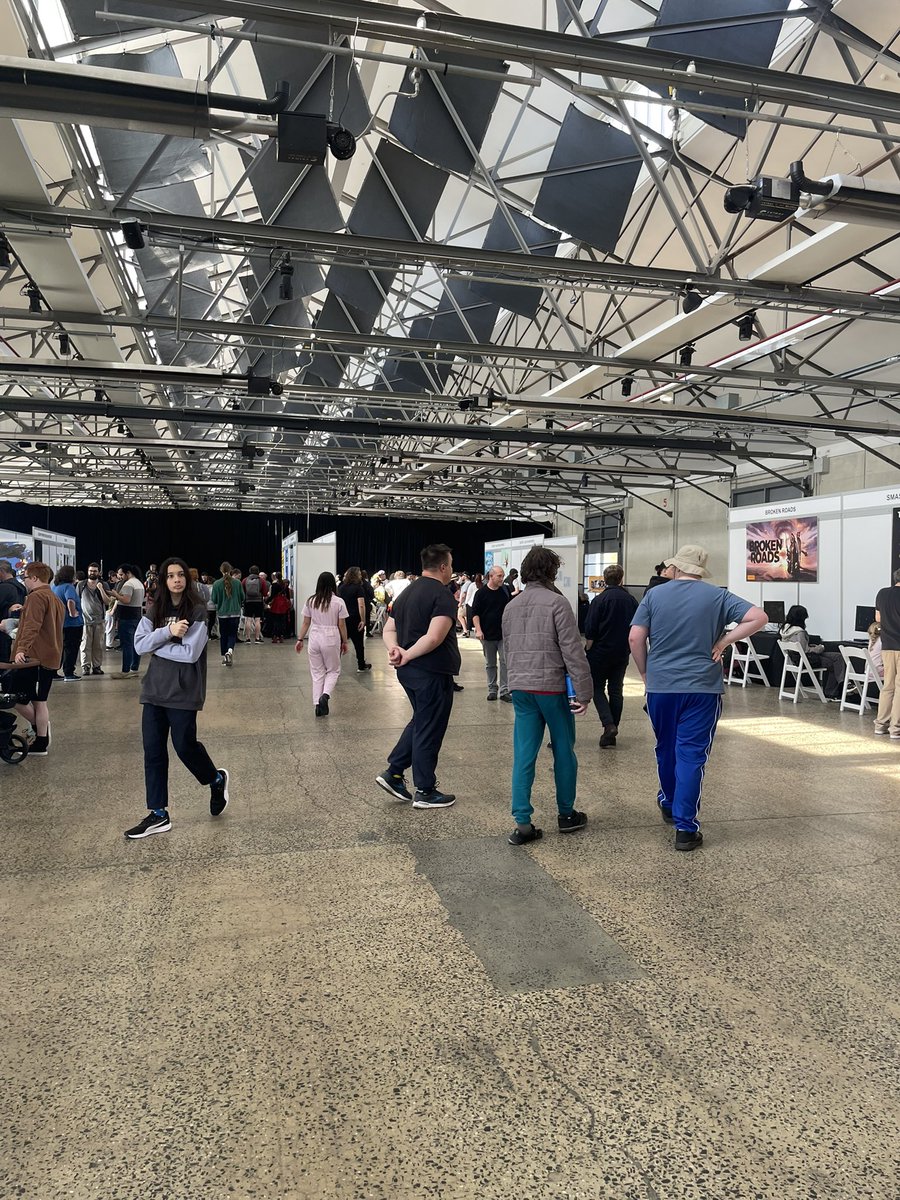 MotleyPixels's tweet photo. Level Up Tasmania was great! 
So good. 
#leveluptasmania #gamedev #motleypixels https://t.co/YIBcyrwSrN