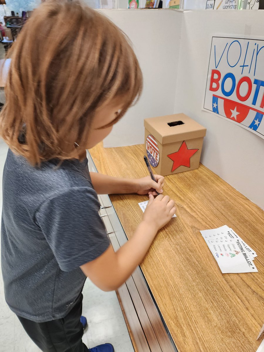 These good 2nd grade citizens took part in the voting process to select the best candidate for our class mascot! Who will be the winner? We'll total the votes tomorrow! <a href="/PotowmackES/">Potowmack Elementary School</a> ##Eaglesdeserveit24