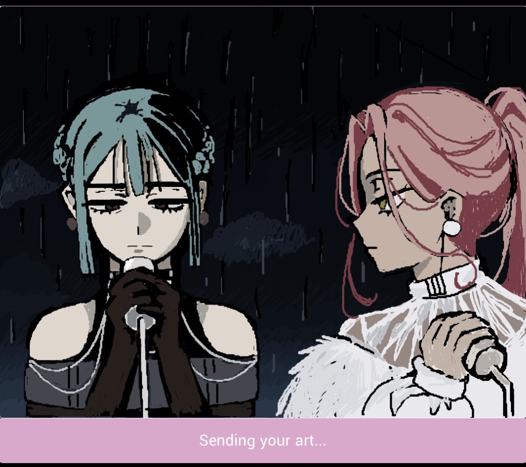 In honor of Mizisua cure canon, here’s my strawpage art of them
I love you Mizisua cure