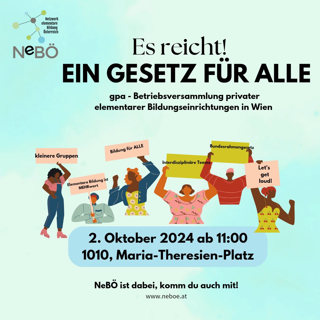 Wenn wir etwas verändern wollen, müssen Teil der Veränderung sein und aktiv werden!