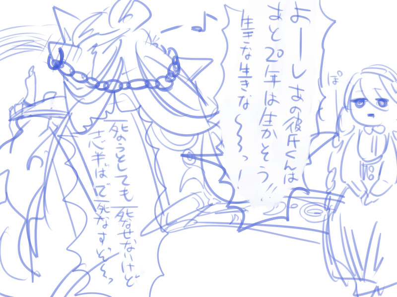 あと古のキャラ化診断で出たやつも気に入っているので定期的に再掲されている 