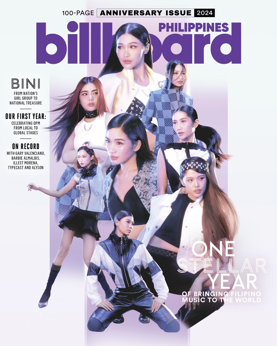 BINI grace the cover of Billboard Philippines.

📸: BJ Pascual