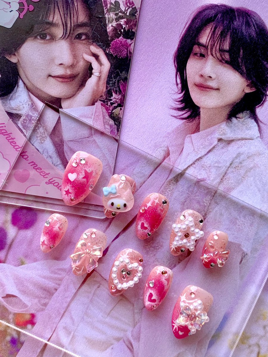 caratclaws's tweet photo. ic check !! There were the press-ons I gave away during 1995 club 🫶

If anyone is interested, I will open for pre-order and it will be priced at 399 💗✨

poll below hehe ^v^ https://t.co/inGpF4w7mi