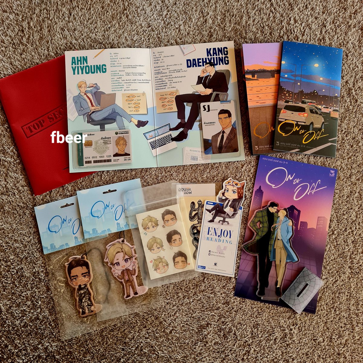 Fongbee51197453's tweet photo. ขายเหมาพร้อมโอน ของรอบพรี #OnorOffth 1-4
+ แผ่นหอม มือสอง
ราคา 300 รวมส่ง
#onoroff #ตลาดนัดมันฮวา #ออนออร์ออฟ #ตลาดนัดmanhwa #ตลาดนัดbl #มังงะวาย https://t.co/TBlg1gEVTO