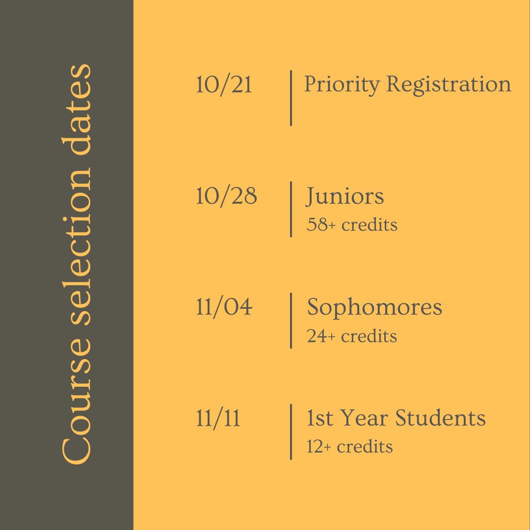 🚨COURSE SELECTION IS ALMOST HERE🚨
For questions or assistance, please contact  Rowan University Advising Services.