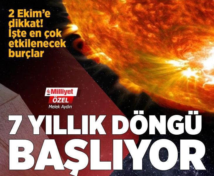 milliyet's tweet photo. 💥 #MİLLİYETÖZEL | ✍️ @MELEK3408 

🔸2 Ekim güneş tutulmasına dikkat! 7 yıllık döngü başlıyor

https://t.co/vRH3XD2yRa https://t.co/ACrnuQy6Ts